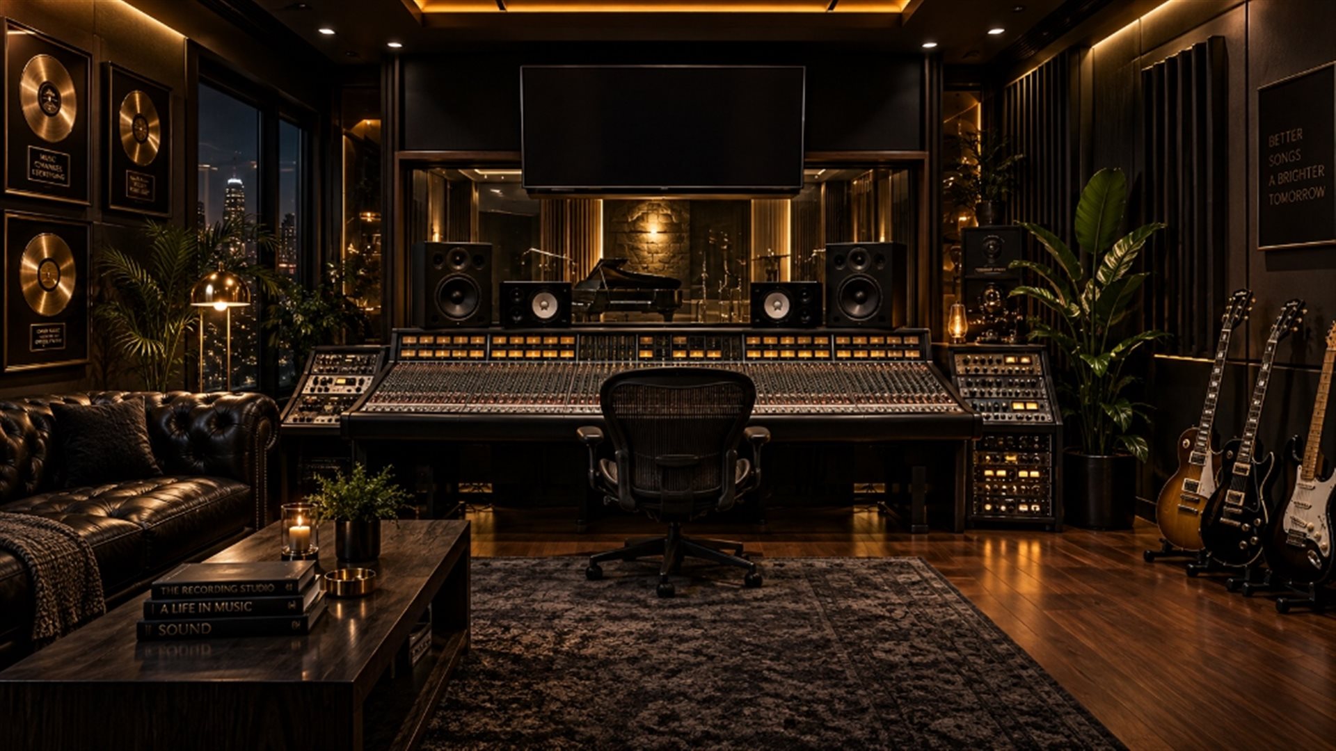 BuzzBox Studio atmospheric recording room